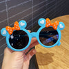 Cute Mouse Ear Kids Sunglasses with Bow & Hearts