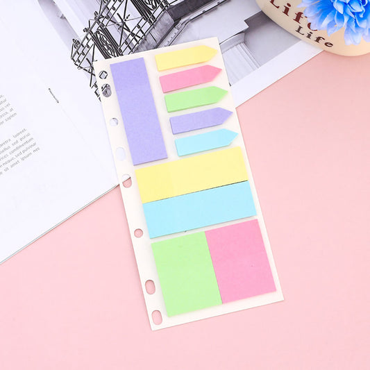 Pastel Power Sticky Note Set | Minimalist Index Tabs
