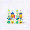Cute 3D Space Theme Pencil Topper Erasers