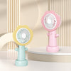 Flower Style USB Rechargeable 3-Speed Handheld Fan