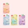 Pastel Push-Pull Eraser Set for Kids | No-Mess Roller Eraser