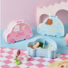 Car Shape Lunch Box with Spoon & Fork