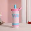 Stay Happy Insulated Stainless Steel Water Bottle 650ml