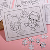 Creative DIY Coloring Puzzle Set