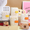 Capybara Plush Mini Binder Notebook