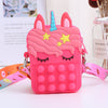 Unicorn Pop It, Play, and Pose Sling Bag
