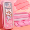 Adorable Liquid Glitter Quicksand Pencil Case