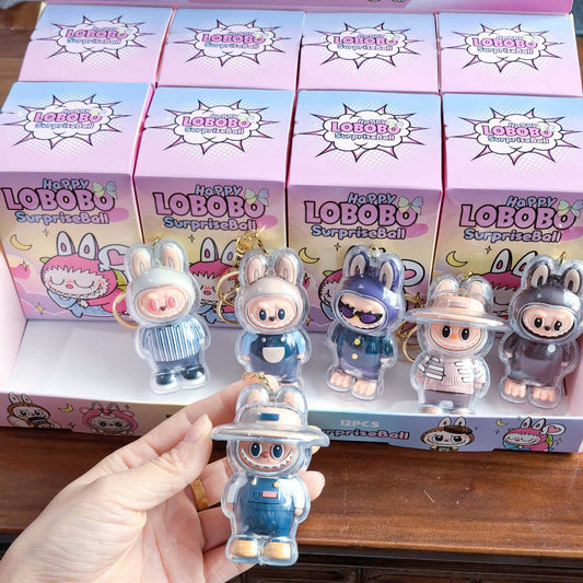 Unbox joy with Monster SurpriseBall Cartoon Keychains