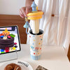 Kawaii Cartoon 700ml Steel Insulated Tumbler | Cup