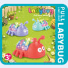 Creative Pull-String Glowing Ladybug Toy