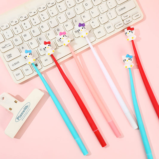 Kawaii Kitty Flexible Gel Pen