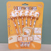 Booboo's Besties Pencil Set with 3D Eraser Caps | 6-Piece Pack