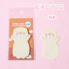 Hoho Cat Shaped Sticky Notes