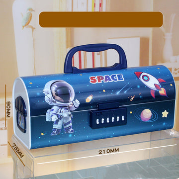 Space-Themed Password Lock Compass Box