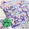 Luminous 3D Glow in the Dark Spaceship Sticker