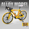 Alloy Diecast Bicycle Model | Race-Inspired Modern Desk & Home Decor | Toy