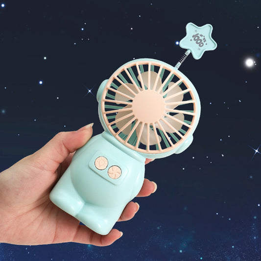 Astronaut 2-in-1 LED Light Glow Handheld Fan