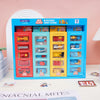 Transportation Vehicle Eraser Set of 5