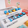 Transportation Vehicle Eraser Set of 5