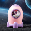 Rocket Planet Coin Bank | Cute Space-Themed Piggy Bank