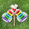 Mini Wooden Guitar Xylophone – 5-Key Musical Instrument Toy