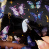 Aesthetic Floral & Butterfly Scrapbook Decor Stickers