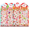 Assorted Christmas-themed resin sticker pack with Santa, tree, and gifts