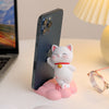 Sakura Cat Phone Holder | Kawaii Desk Buddy