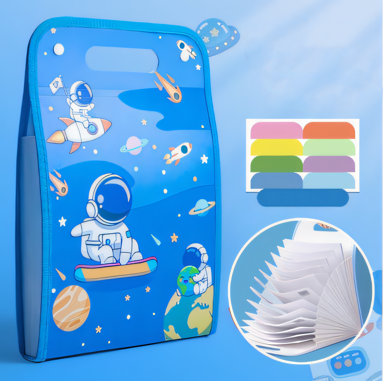 Space Themed File Folder – Giftoo