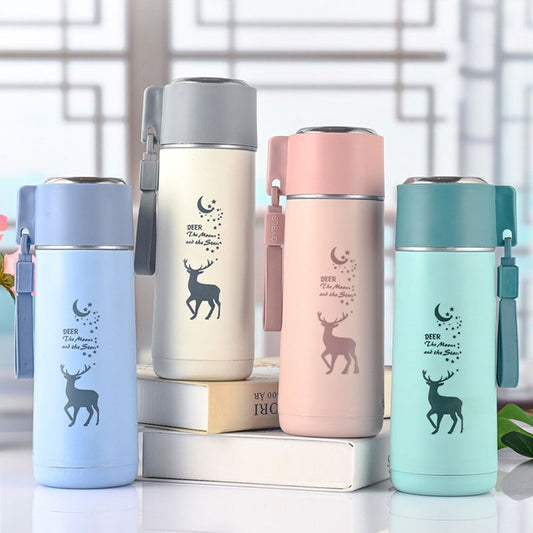 Starry Sky Glass Bottle | 450ml | Trendy, Durable & Portable