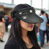 Trendy Open Top Sun Protection Hat for Beach & Travel