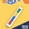 14cm DIY Bricks Design Ruler
