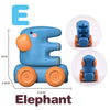 Soft Alphabet Cognitive Car Toy : A-B-C Car Ride (1 pcs Assorted)