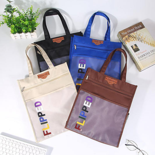 Aesthetic Multipurpose Transparent Pocket Tote Bag
