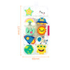 Cute 3D Space Theme Pencil Topper Erasers