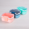 Premium Plastic The Double Decker Lunch Box - 1440ML