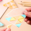 Triangle Eraser Set