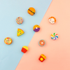 Cute 3D Fast Food Pencil Topper Eraser