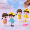 Cute Boy and Girl Miniature Figurine Set of 2