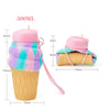 500ml Collapsible Silicone Ice Cream Water Bottle for Kids | BPA Free