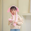 Plush Winter Moving Bunny Ear Earmuff