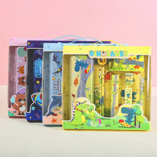 Kids' Ultimate Cartoon Stationery Kit – Learn with Fun