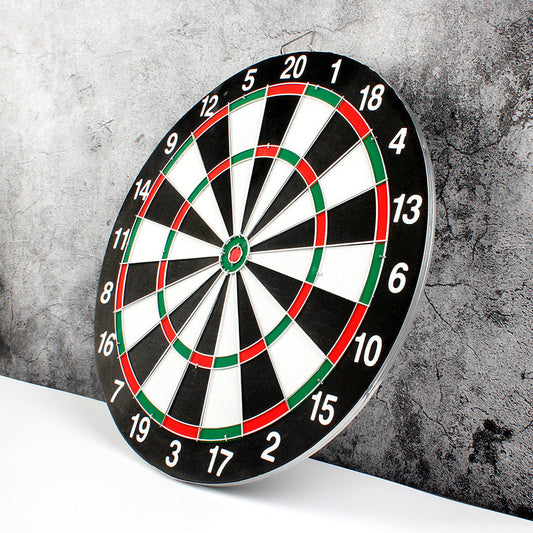 Classic Flocked Dart Board Game Set