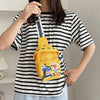 Trendy Cartoon Chest Bag | Travel-Friendly Canvas Sling Bag