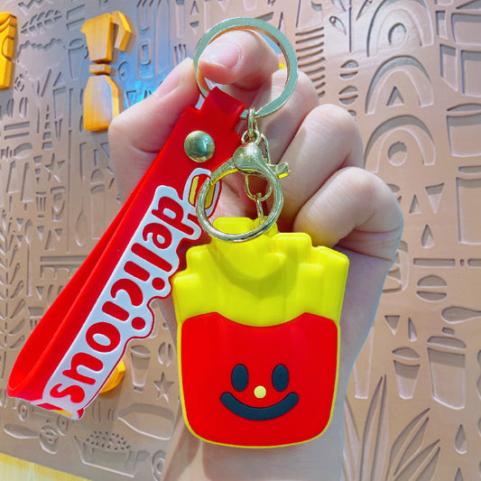 French Fries Delicious Keychain