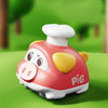 Chef Piggy Press & Go Toy Car