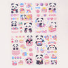 Puffy Panda Decorative Stickers