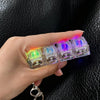 Mechanical Keyboard Switch Keychain with LED Light