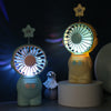Astronaut 2-in-1 LED Light Glow Handheld Fan
