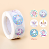 Magical Unicorn 500 Decorative Sticker Roll